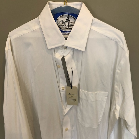 peter millar white dress shirt